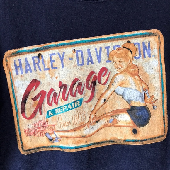 Other - XL Harley Davidson license plate t-shirt
